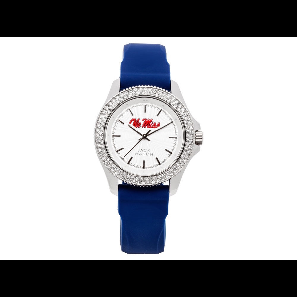 ♥️Ole Miss Rebels Jack Mason Ladies Glitz Watch